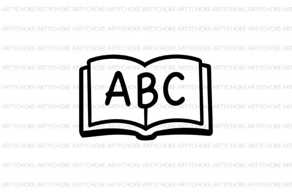 ABC Notebook Doodle Icon: Graphics and Icons for Creative Brands