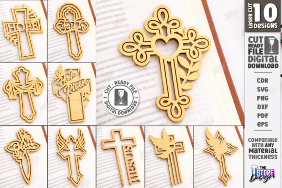 Christian Easter Bookmark Laser Bundle