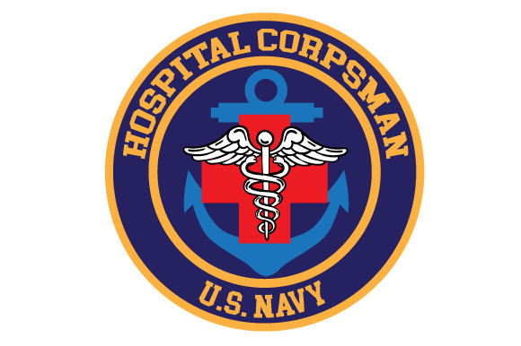 Hospital Corpsman Badge Crafts for Medical Content