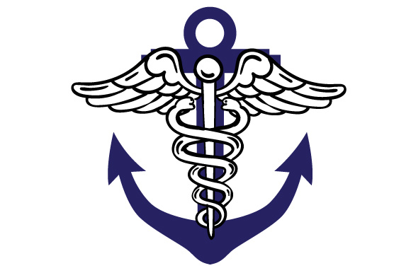 Hospital Corpsman Caduceus Anchor Crafts