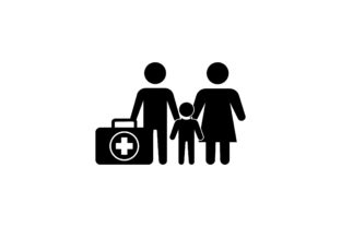 Medical Insurance Glyph Vector Icon