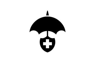 Medical Support Glyph Vector Icon for Graphics and Icons