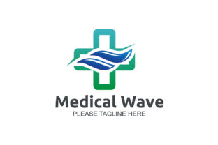 Medical Wave Logo: Graphics for Professional Publishing