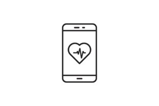 Mobile Medical Apps Graphics and Icons