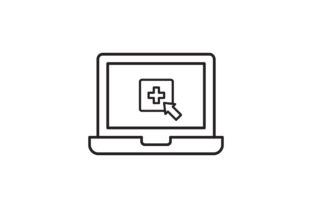Online Medical Support Graphics and Icons